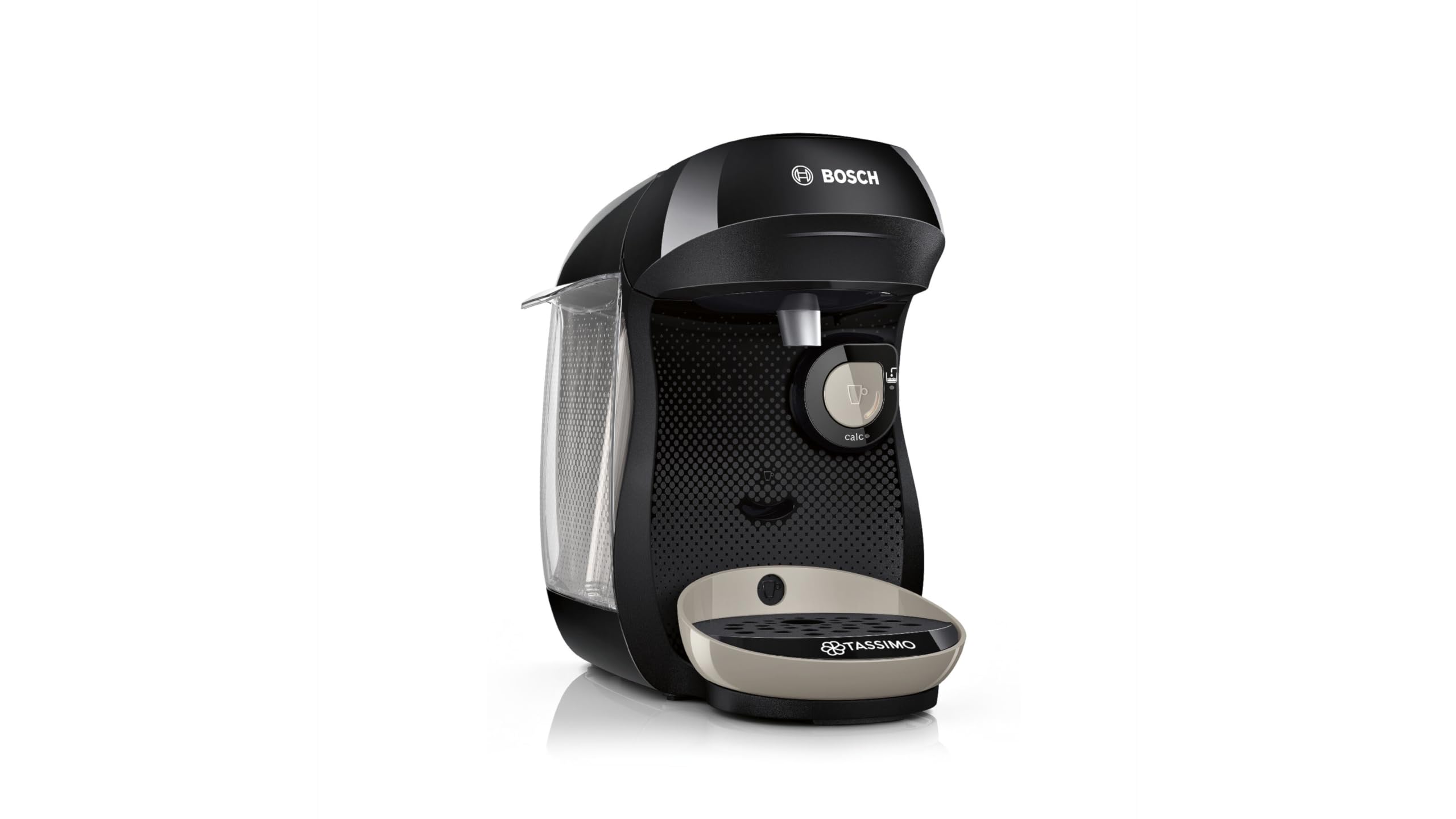 Machine a café - Tassimo Happy - TAS109E -  - 1400 W - 0,7 L - Creme/Noir - Veritano Edition