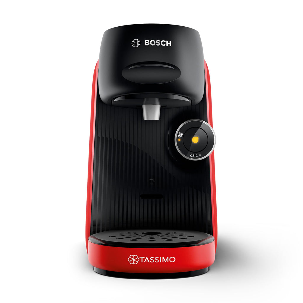 Machine à café Tassimo Finesse friendly,  IntensityBoost, Intellibrew, TAS163E, Rouge - Veritano Edition