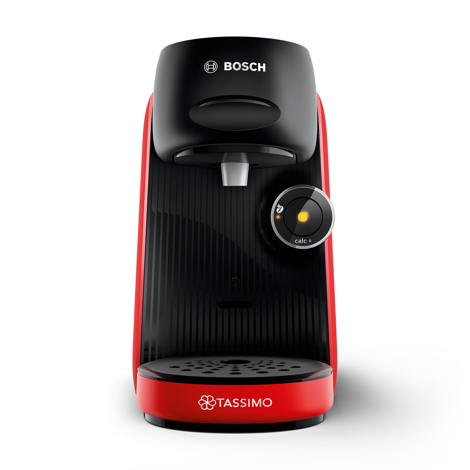 Machine à café Tassimo Finesse friendly,  IntensityBoost, Intellibrew, TAS163E, Rouge - Veritano Edition