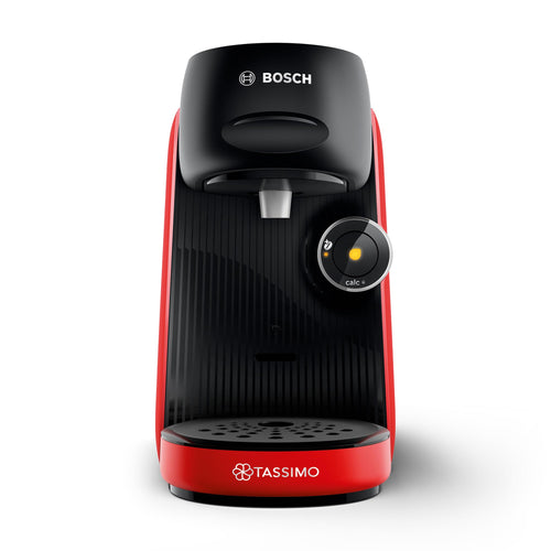Machine à café Tassimo Finesse friendly,  IntensityBoost, Intellibrew, TAS163E, Rouge - Veritano Edition