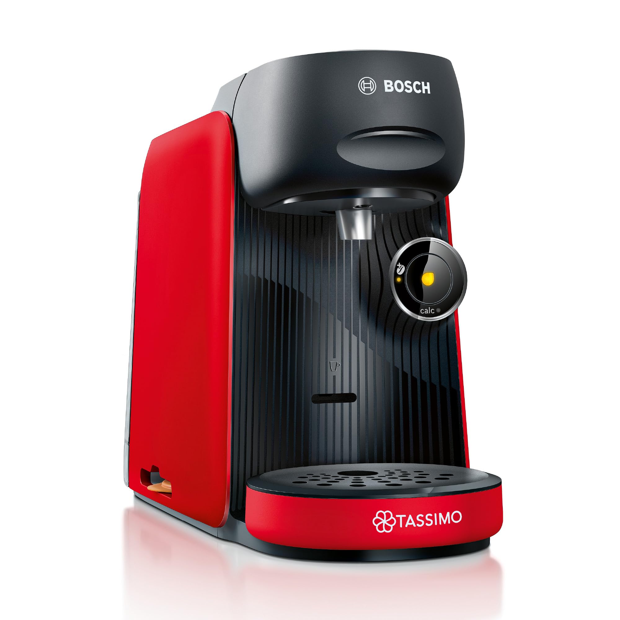 Machine à café Tassimo Finesse friendly,  IntensityBoost, Intellibrew, TAS163E, Rouge - Veritano Edition