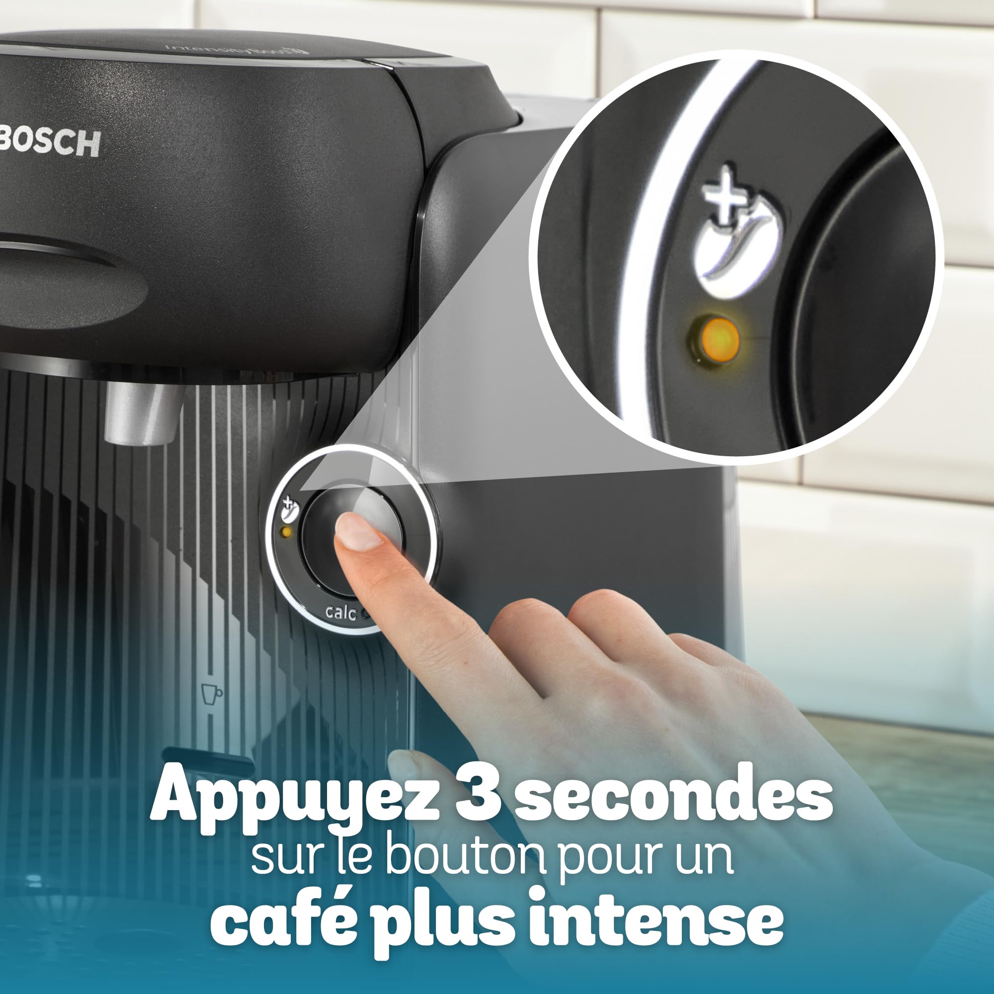 Tassimo Finesse friendly Machine à café, IntensityBoost, Intellibrew, TAS162E, Noir - Veritano Edition