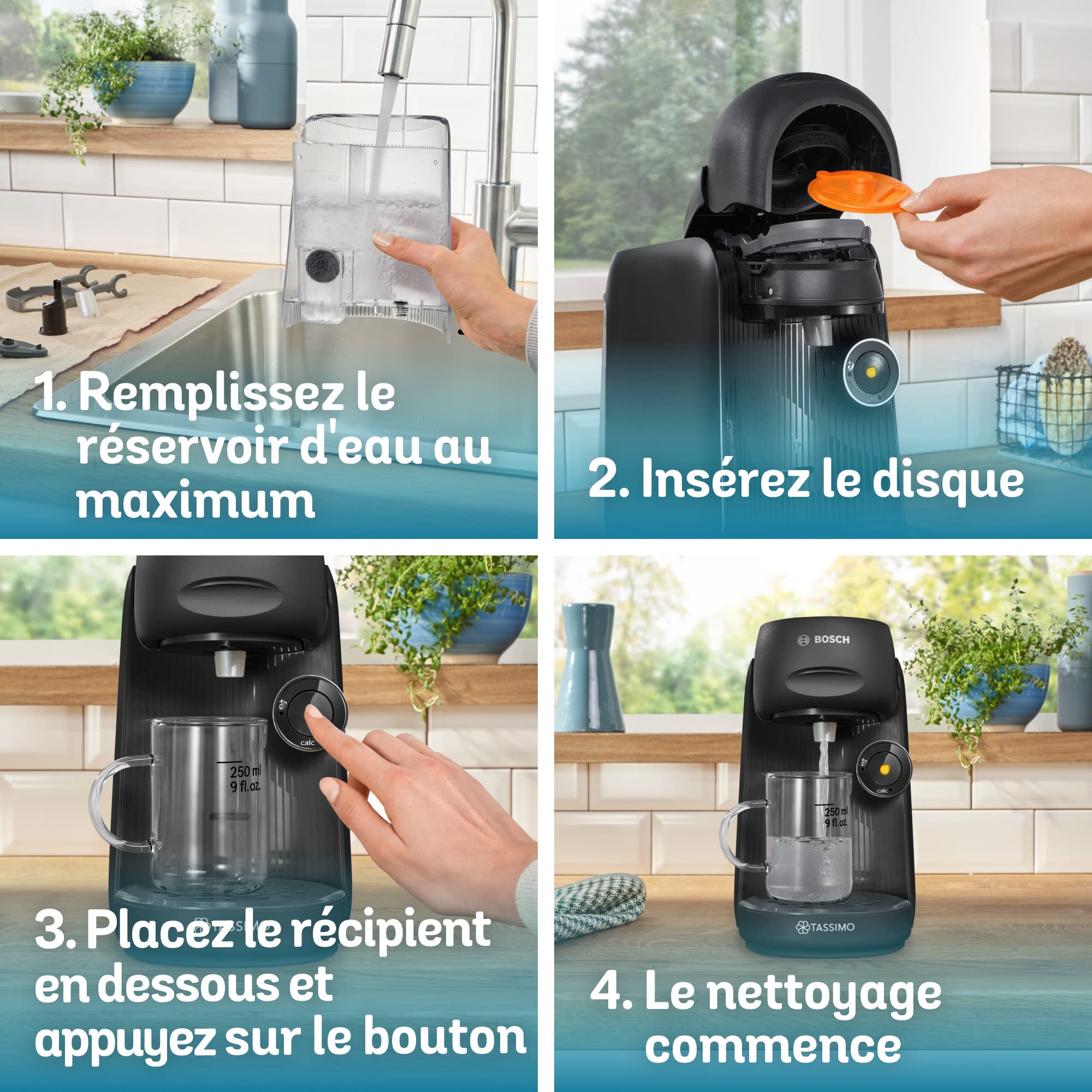 TASSIMO FINESSE machine multi-boissons, fonction IntensityBoost, INTELLIBREW, Noir - Veritano Edition