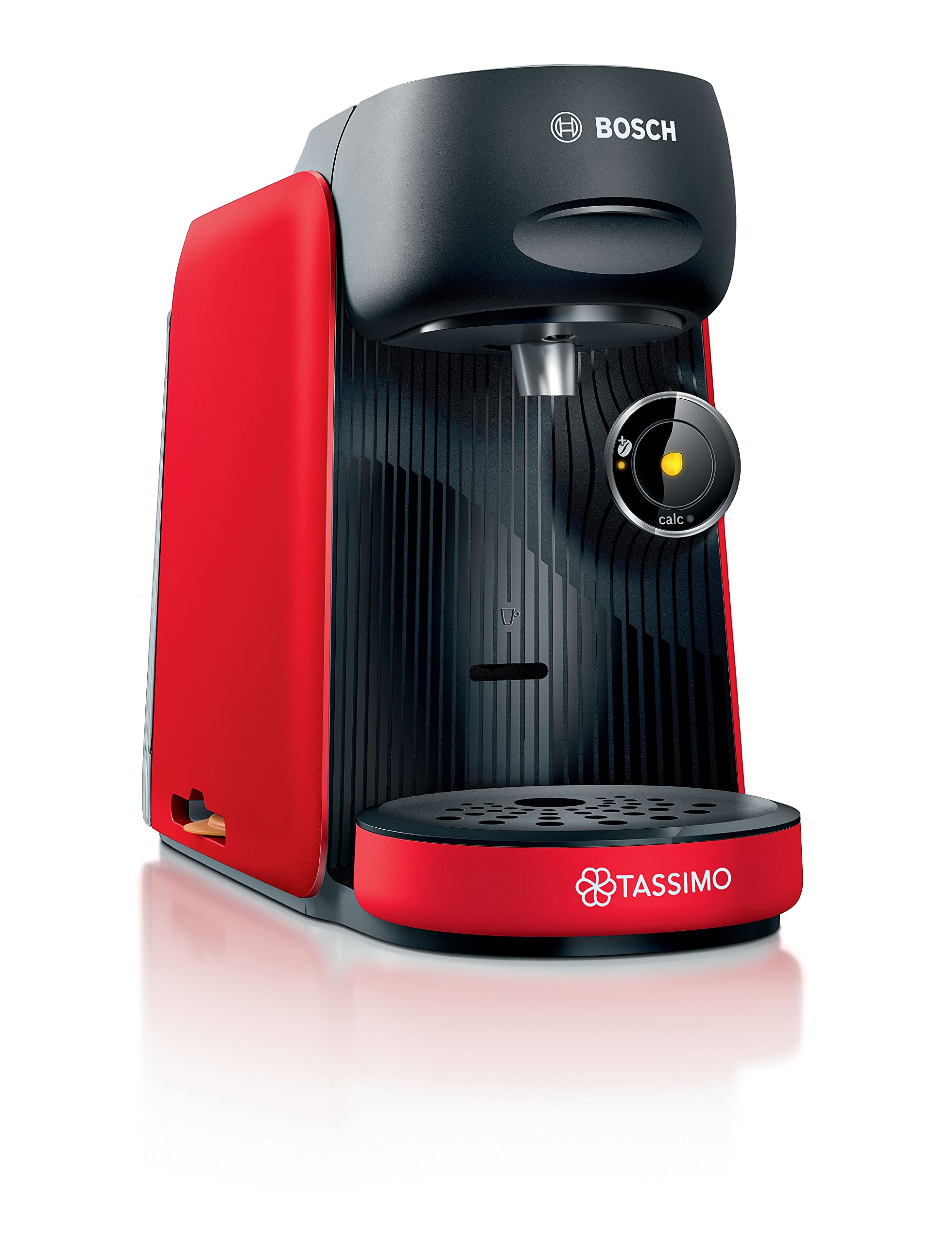 Machine à café TASSIMO FINESSE, IntensityBoost, INTELLIBREW, TAS16B3, Rouge intense - Veritano Edition