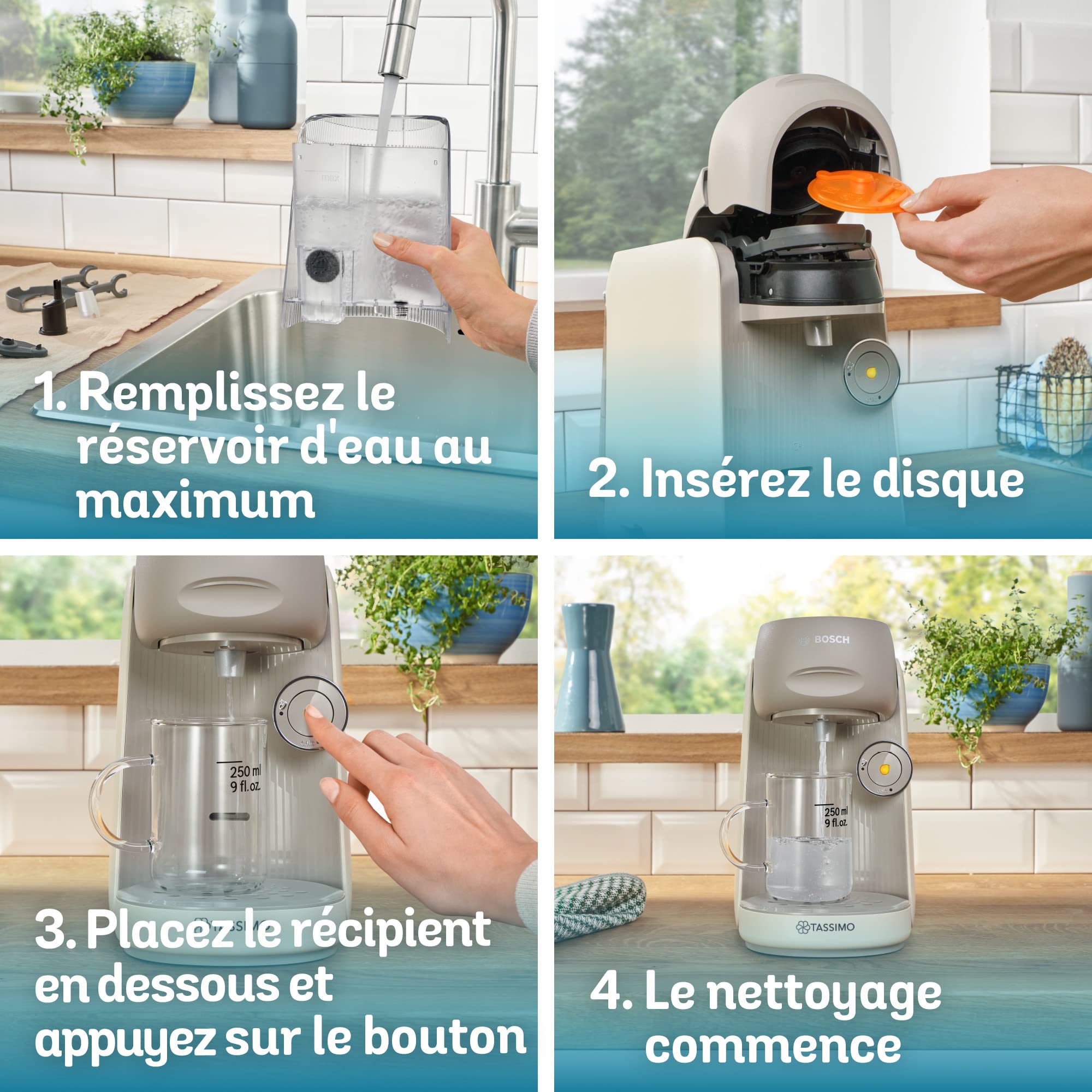 TASSIMO FINESSE, machine à café, IntensityBoost, INTELLIBREW, TAS16B3, Crème - Veritano Edition