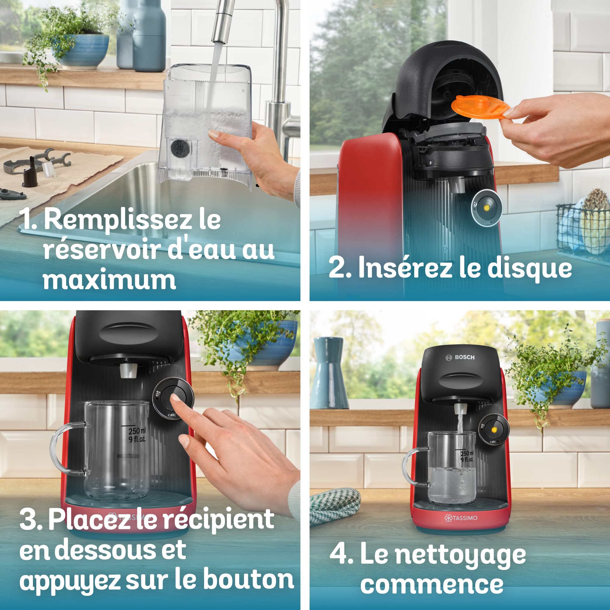 Machine à café TASSIMO FINESSE, IntensityBoost, INTELLIBREW, TAS16B3, Rouge intense - Veritano Edition