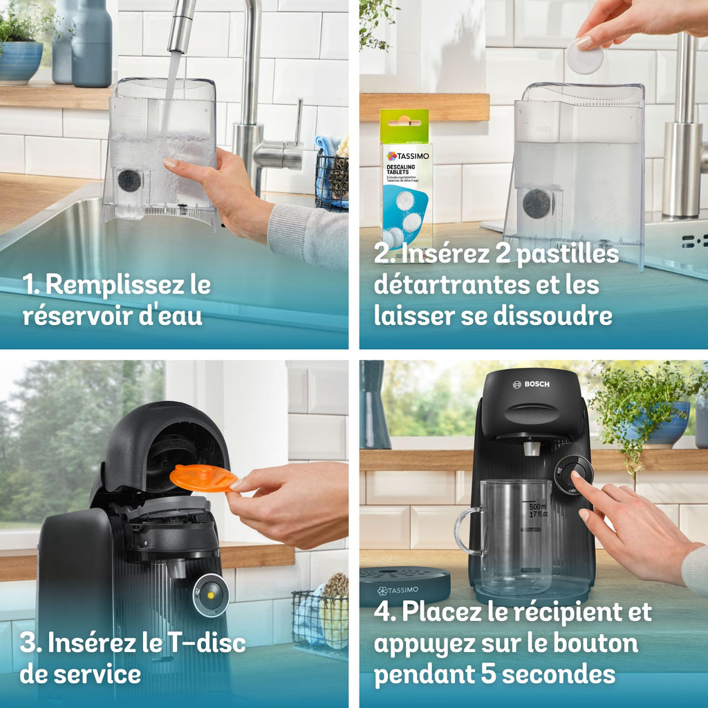 Tassimo Finesse friendly Machine à café, IntensityBoost, Intellibrew, TAS162E, Noir - Veritano Edition