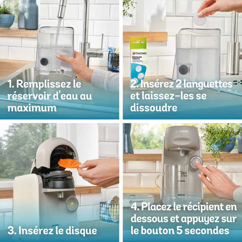TASSIMO FINESSE, machine à café, IntensityBoost, INTELLIBREW, TAS16B3, Crème - Veritano Edition